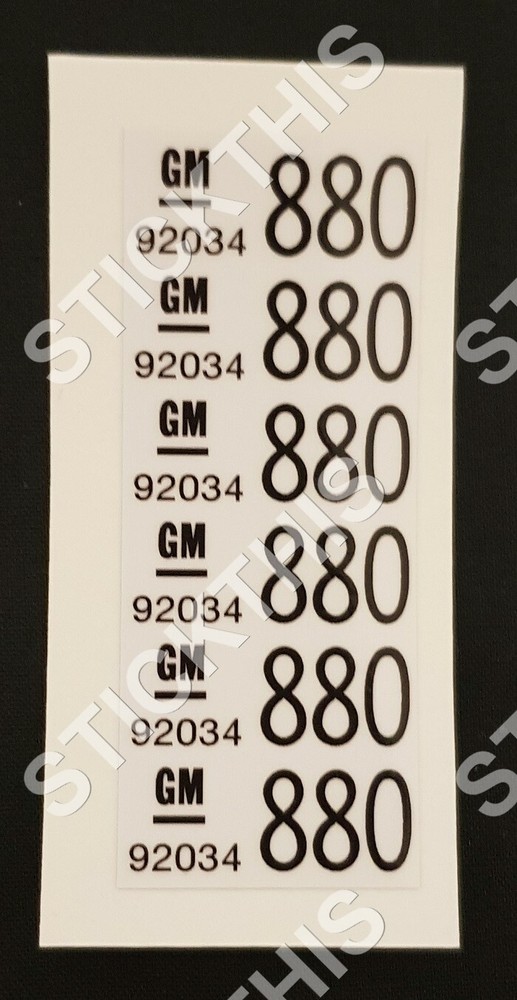 Suit Holden HSV Wire Harness Label – VL Engine Loom RB30e LF1 92034880