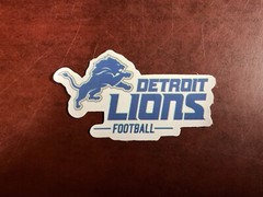 Motorcycle Sticker for Helmets or toolbox #3,925 NFL Detroit Lions