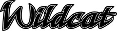 Wildcat RV Logo 32.5″ X 8.75″ RV Trailer Graphic Decal Camper Black
