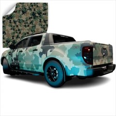 3M Vinyl Printed Mini Camo Patterns CW Series Wrapping Film | CW8469M