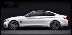 MATTE BLACK SIDE STICKER SKIRT DECALS FOR BMW1 2 3 4 5 SERIES X5X6 M PERFORMANCE