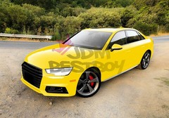 5FTx9FT PPF Paint Protection Film Gloss Lemon Yellow Invisible Scratches Shield