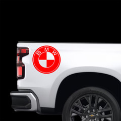 BMW Logo Sticker Vinyl Decal Car Truck Toolbox Bimmer M Performance Size + Color