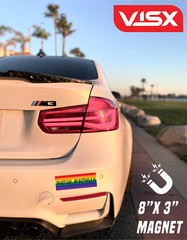 I’m not gay My butthole Rainbow is Bumper Magnet Decal Prank Funny Dick LGBTQ