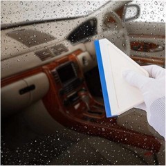 Auto Window Tint Tool (4PCS) Side Swiper Wiper Squeegee Rubber Edge Scraper Kit