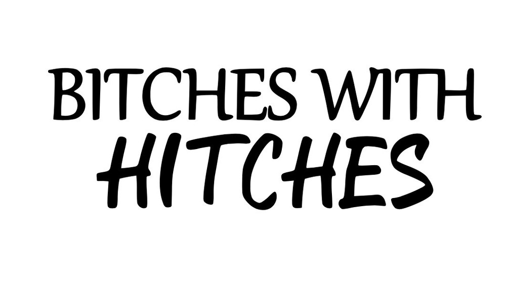 B*tches With Hitches – Vinyl Decal Free Fast Ship!
