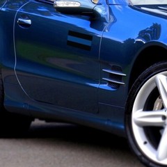 Thin Blue Line Flag Magnet Decal 3×5 Inches Automotive Magnet for Car Truck SUV