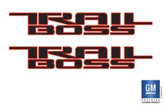 2019 20 21 22 23 24 Chevy Silverado TRAIL BOSS Z71 RST REDLINE Bedside Decals