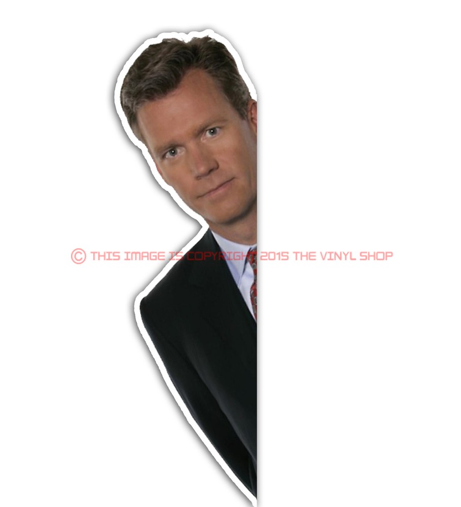 Chris Hanson To Catch a Predator FUNNY I am watching you decal, car, truck, moto