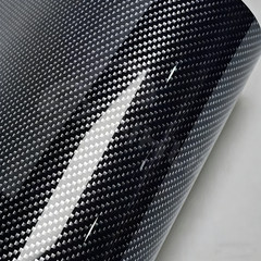 Premium Forged Carbon Fiber Vinyl Film Wrap Gloss Satin Matte Black Sticker Deca