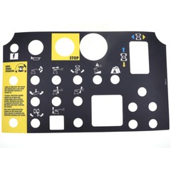 Platform Control Panel Decal 72081GT 72081 For Genie Z-34/22N Z-30/20N Z-34/22