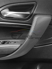 4D Carbon Fiber Gray Glossy Car Vinyl Wrap Sticker Decal Sheet Film Bubble Free