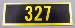 327 Valve Cover Decal Reproduction Style Sticker Chevrolet Small Block