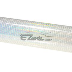Headlight Hex Holographic Gloss Clear Taillight Tint Film Fog Light Protect