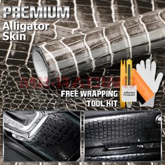 【Alligator Skin Retiles】 2D Gloss Vinyl Wrap Sticker Decal Bubble Free Sheet DIY