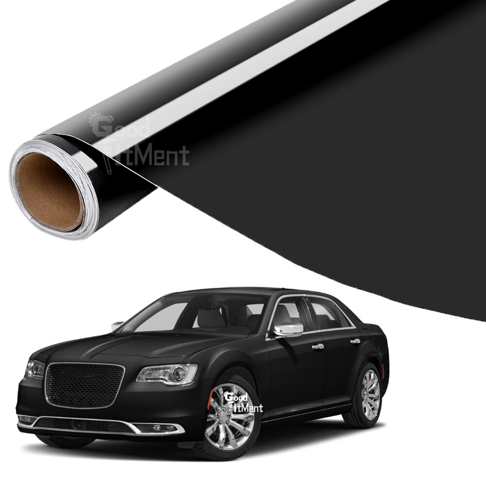 20x5ft Wrapping Film Vinyl Wrap Sheet Roll Roof Hood Trunk For Chrysler 300 300C
