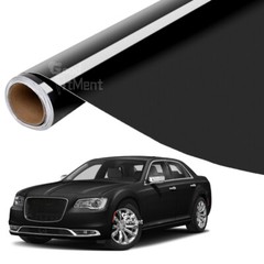 20x5ft Wrapping Film Vinyl Wrap Sheet Roll Roof Hood Trunk For Chrysler 300 300C