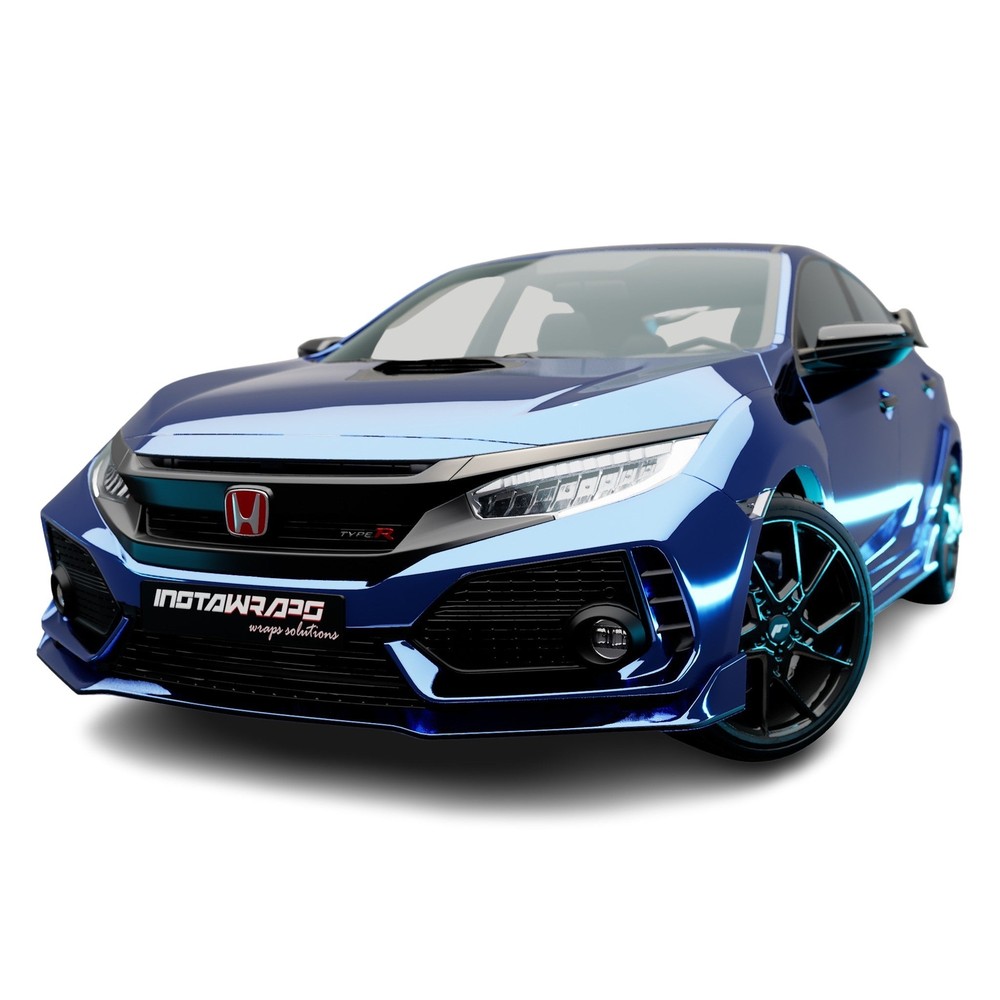 Avery Dennison SF100 Conform Chrome Blue Flexible Vinyl Car Wrap Film | 256-S