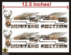 4×4 Decals, OAK TREE CAMOUFLAGE Set for Ford F150 Super Duty Deer Hunting CAMO