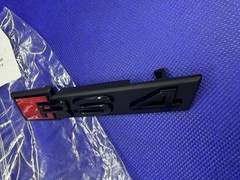 Audi RS4 B9 2017 Logo Badge Emblem + Black Original Grille 8W0853736CT94