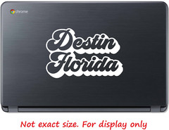 Destin Florida Decal Sticker Vinyl Graphics – 6.5 x 4.2 inch