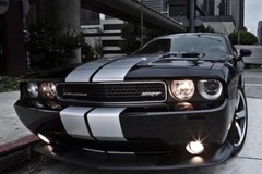FITS Dodge Challenger 2008-2014 Racing Stripes 10″ Graphics Decal Vinyl 40 FEET