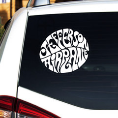 Jefferson Airplane Decal/Sticker, CHOOSE SIZE & COLOR, Wall Art, Laptop, Tablet