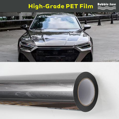 Tungsten Steel Gray Vinyl Wrap 5FTx50FT Liquid Metallic Satin Brushed Steel Grey