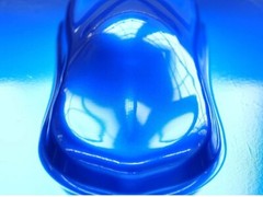 C8 Corvette RIPTIDE BLUE ‘TEAM CORVETTE’ PLAIN BLANK VINYL INSERT 2IN X 7IN.