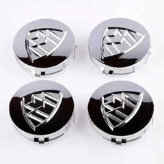 4pcs 75mm Maybach Car Emblem Wheel Center Hub Cap auto Rim cover dust-proof