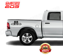 4X4 Truck Window Decal SIDE BED SET X2 Premium Oracal 651 Vinyl MADE IN USA