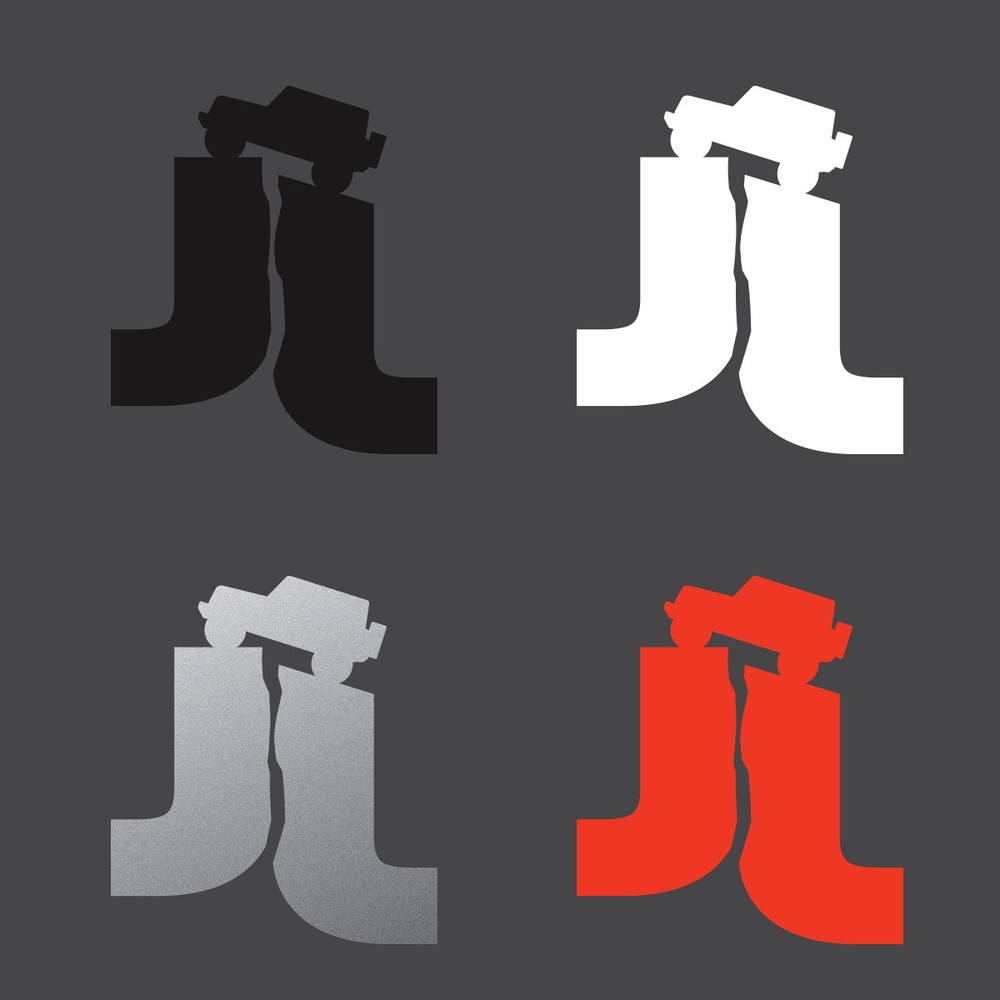 JL set of two custom decals premium automotive grade