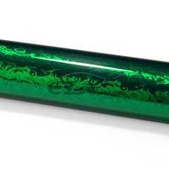 PET Damascus Steel Forged Gloss Beast Green Car Vinyl Wrap Decal Sticker Film