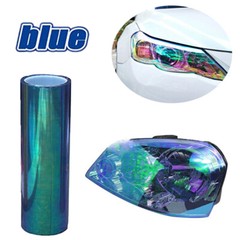 12″x19.6″ Chameleon Neo Blue Color Headlight Taillight Fog Light Vinyl Tint Film