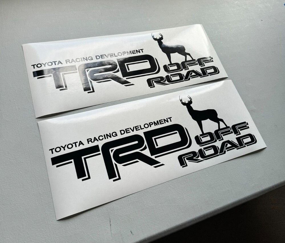 TRD Deer Hunting Offroad Bed Side Stripe Decal Toyota Tacoma Tundra Sticker