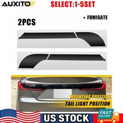 Smoke Tint Rear Tail Light Precut Vinyl Overlay For 2025 2026 Toyota Camry 2-10X