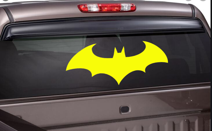 24″ XLarge Batman Window Vinyl Decal Sticker: Cars, Truck, Suv