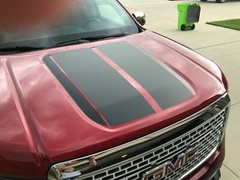 Sweet Custom Hood Decal Fits all GMC Canyon and Canyon Denali 2013 through 2023