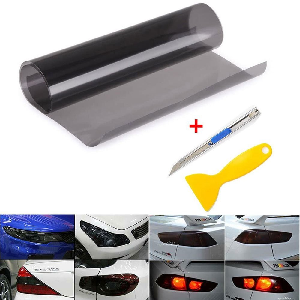 48″/72″ Taillight Headlight Fog Lamp Light Tint Film Vinyl Decal Multicolor ABS
