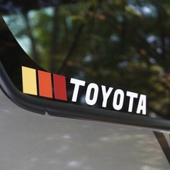 Retro TRD Stripes Vinyl Decal Sticker for Toyota