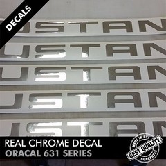 MUSTANG REAR BUMPER INSERT DECALS VINYL LETTERS 99-04 |33