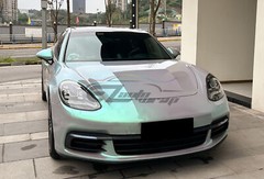 ESSMO PET Space Candy Gloss Gray Green Car Vehicle Vinyl Wrap Decal Sticker