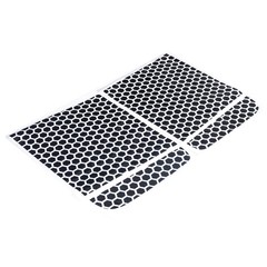 Honeycomb style Side Back Window Glass Sticker Decal 4Pcs For Volkswagen Amarok