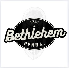 Bethlehem Vintage Style Sticker Decal PA Pennsylvania Northampton Mid Century