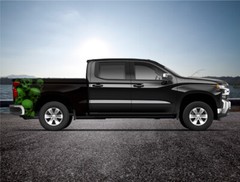 Green Skulls Pile Truck Wrap Vinyl Bed Side Graphic Decal Tailgate DS PS 80×40″