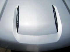 Chevy Silverado Matte Black Silverado Hood Decals 2019-2025 Set of 2 GM Licensed