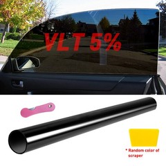 1PCS 5% VLT Tint Roll 20″x10ft Window Film Car Home Office Heat Insulation Uncut