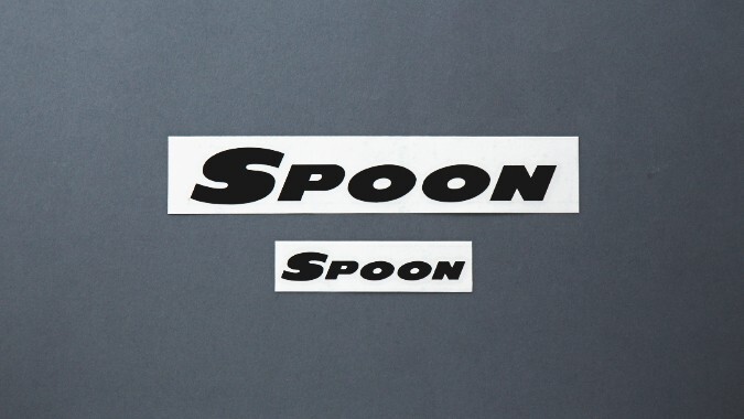 SPOON SPORTS TEAM Sticker Decal 20cm/10cm Set Civic EK4 EK9 SiR TYPE-R
