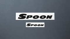 SPOON SPORTS TEAM Sticker Decal 20cm/10cm Set Civic EK4 EK9 SiR TYPE-R