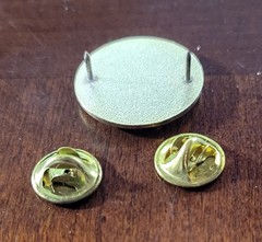 Paramedic Firefighter Collar Brass 11/16 Medium Silver highlights
